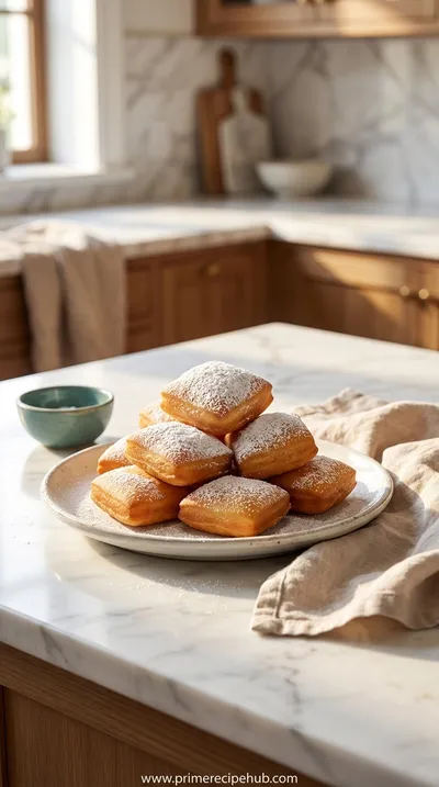 Vanilla French Beignets for Breakfast