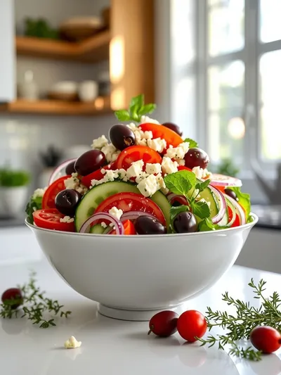 Vegan Greek Salad