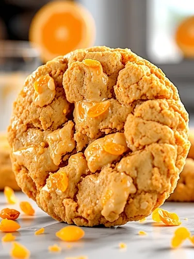 Vegan Zesty Orange Cookies