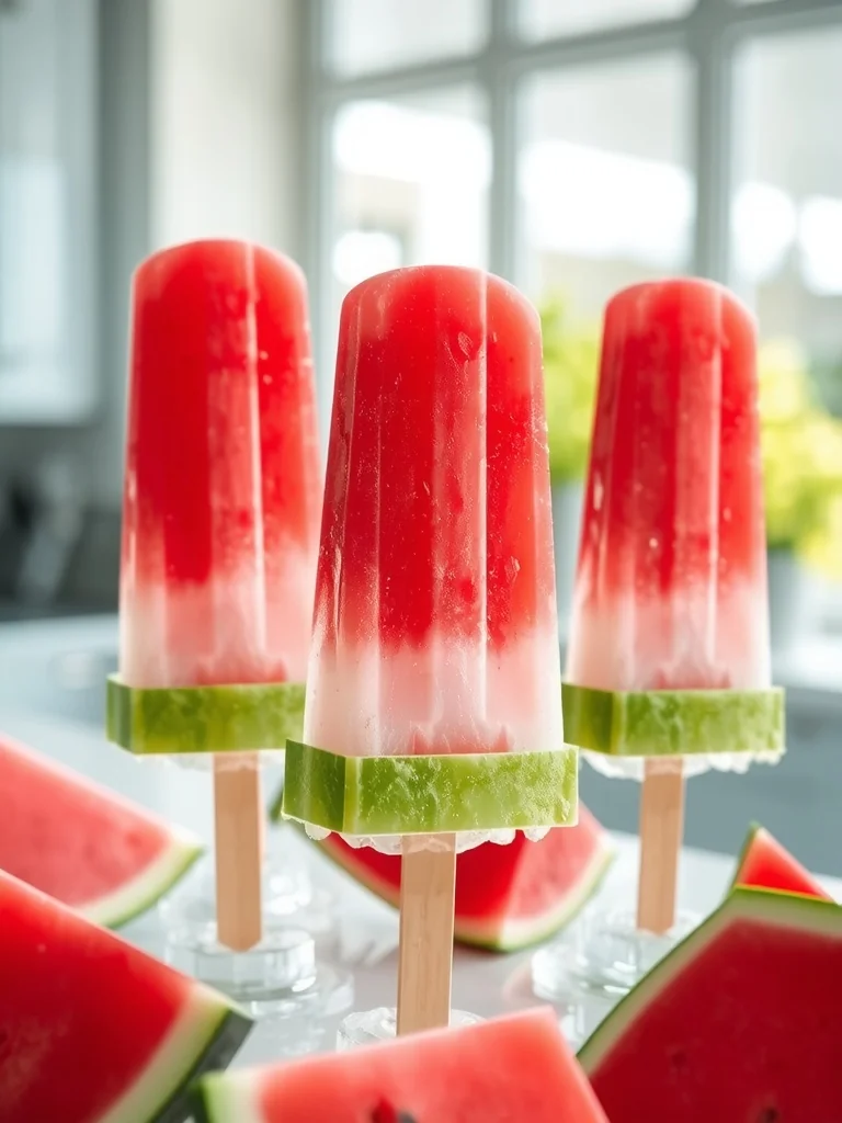 Watermelon Ice Pops – Refreshing Summer Treat