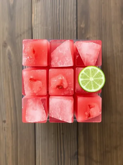 Watermelon Slushies – Refreshing Summer Drink - ingredients preparation