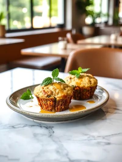 Zucchini Bread Muffins Recipe - ready to serve