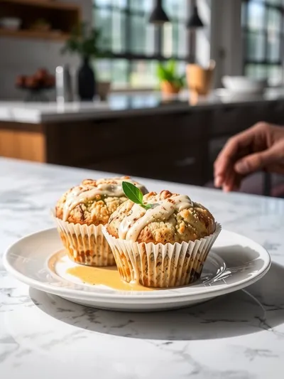 Zucchini Bread Muffins – Easy Summer Snack - ready to serve