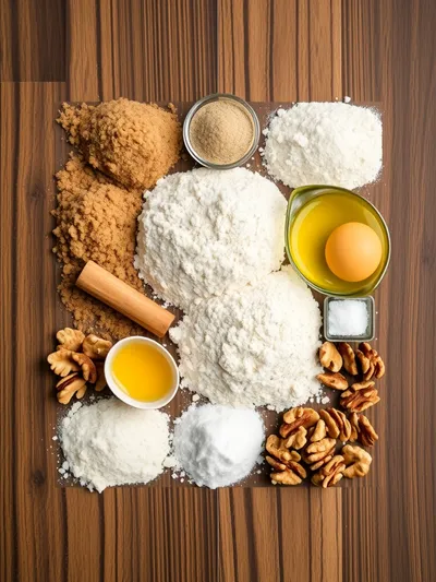 Zucchini Bread Recipe – Mom's Classic - ingredients preparation