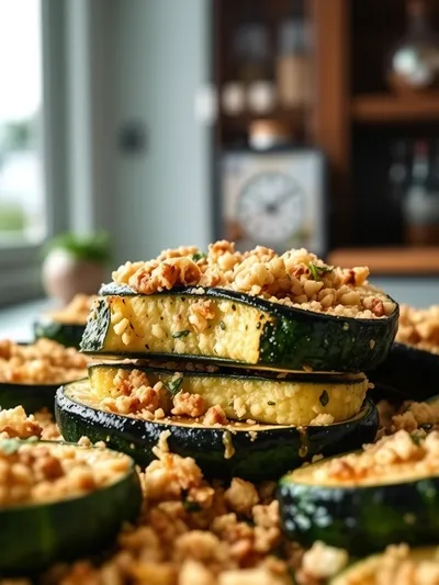 Zucchini Garlic Bites Recipe