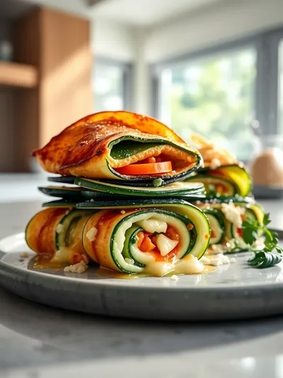 Zucchini Roll Ups Recipe